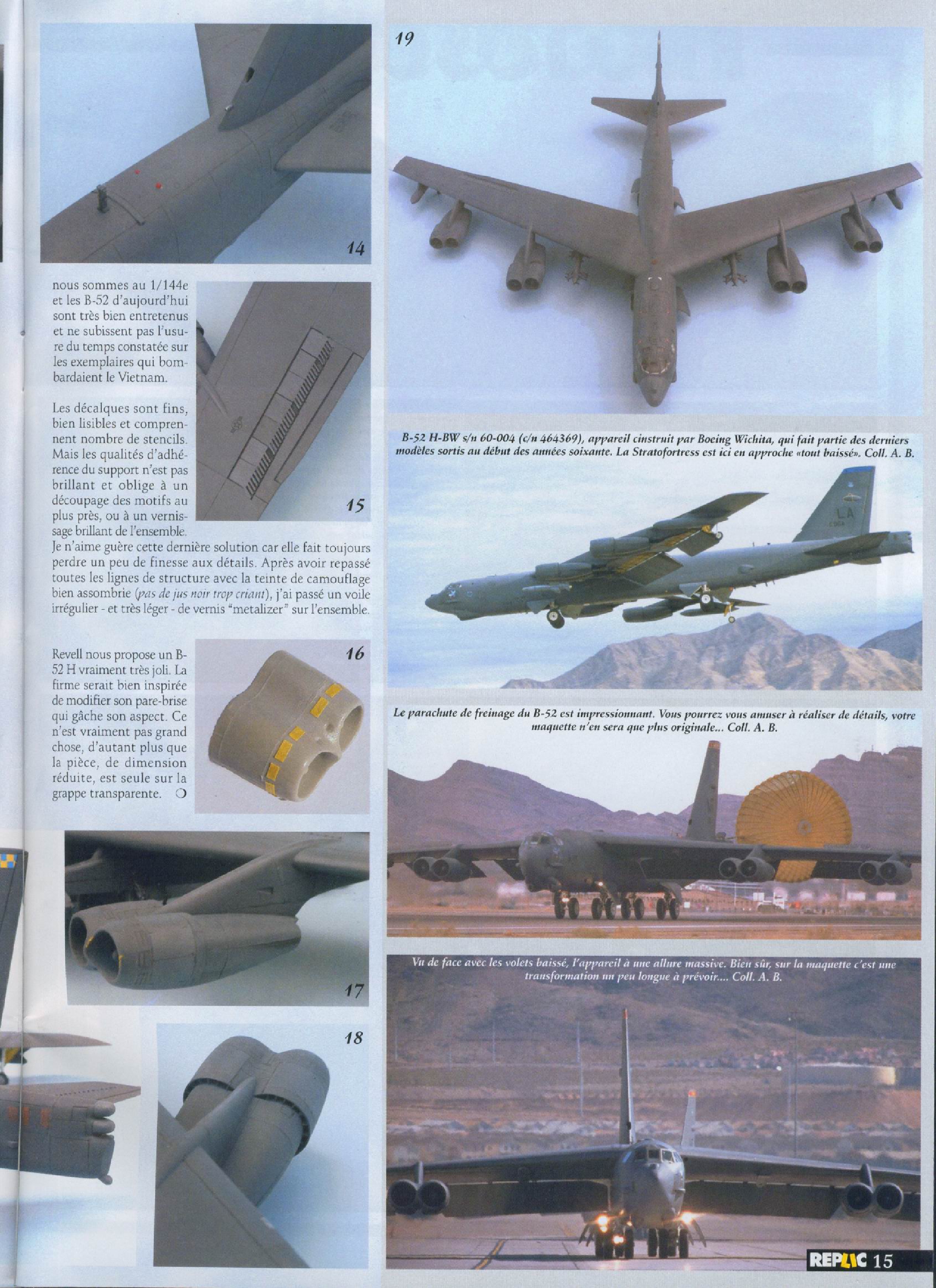 Replic 143 - I-15, B-52, F-8 Crusader